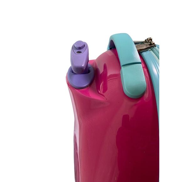 American Tourister Disney Princess 18" Hard Side Rolling Kids Suitcase Easy Pull - Picture 8 of 14